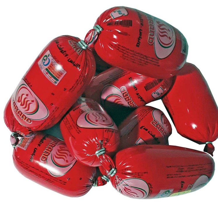 کالباس خشک خانواده 60% گوشت مرغ